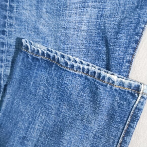 Levi's 501 jeans men's size 34/32 denim blue classic button fly Vintage Y2K - Picture 11 of 14